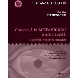 Che Cos'è La Metafisica? E Altri Scritti: Con Saggi Di Federico Sollazzo, Hans-Georg Gadamer, Armando Carlini Che Cos'è La Metafisica? E Altri Scritti: Con Saggi Di Federico Sollazzo, Hans-Georg Gadamer, Armando Carlini