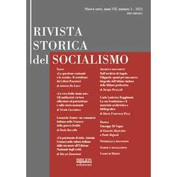 Rivista Storica Del Socialismo (2022) (Vol. 1) Rivista Storica Del Socialismo (2022) (Vol. 1)