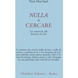 Nulla Da Cercare. Un Commento Alla Raccolta Di Linjii Nulla Da Cercare. Un Commento Alla Raccolta Di Linjii