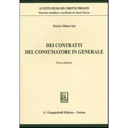 Dei Contratti Del Consumatore In Generale Dei Contratti Del Consumatore In Generale