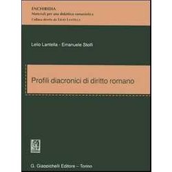 Profili Diacronici Di Diritto Romano Profili Diacronici Di Diritto Romano