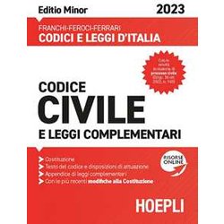 Codice Civile E Leggi Complementari 2023. Ediz. Minor Codice Civile E Leggi Complementari 2023. Ediz. Minor