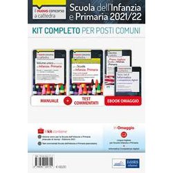 Kit Completo Per Posti Comuni. Concorso A Cattedra Scuola Infanzia E Primaria. Manuale E Test Per La Prova Scritta E Orale. Con Software Kit Completo Per Posti Comuni. Concorso A Cattedra Scuola Infanzia E Primaria. Manuale E Test Per La Prova Scritta E Orale. Con Software
