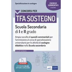 Esercizi Commentati Per Il Test Preliminare Del Concorso Tfa Sostegno Didattico Nella Scuola Secondaria