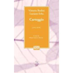 Carteggio (1953-1970) Carteggio (1953-1970)