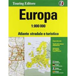 Europa. Atlante Stradale E Turistico 1:800.000. Ediz. Multilingue Europa. Atlante Stradale E Turistico 1:800.000. Ediz. Multilingue