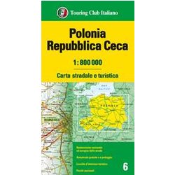 Polonia. Repubblica Ceca 1:800.000 Polonia. Repubblica Ceca 1:800.000