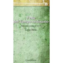 Ferie Del Tempo Ordinario. Anno Pari (Settimane 1-17) Ferie Del Tempo Ordinario. Anno Pari (Settimane 1-17)