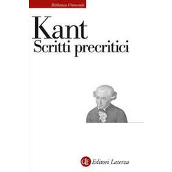 Scritti Precritici Scritti Precritici