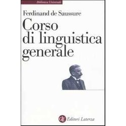 Corso Di Linguistica Generale Corso Di Linguistica Generale