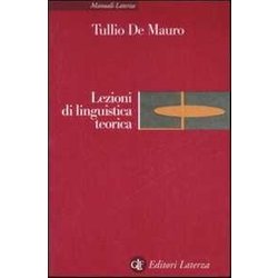 Lezioni Di Linguistica Teorica Lezioni Di Linguistica Teorica