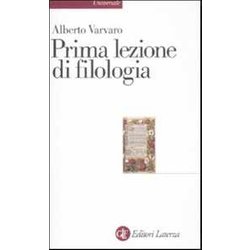 Prima Lezione Di Filologia Prima Lezione Di Filologia