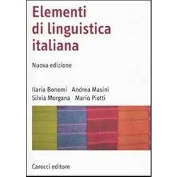 Elementi Di Linguistica Italiana Elementi Di Linguistica Italiana