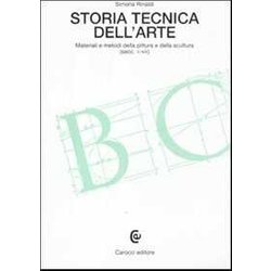 Storia Tecnica Dell'arte. Materiali E Metodi Della Pittura E Della Scultura (Secc. V-XIX) Storia Tecnica Dell'arte. Materiali E Metodi Della Pittura E Della Scultura (Secc. V-XIX)
