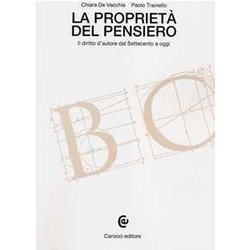La Proprietà Del Pensiero. Il Diritto D'autore Dal Settecento A Oggi La Proprietà Del Pensiero. Il Diritto D'autore Dal Settecento A Oggi