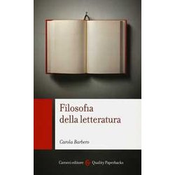 Filosofia Della Letteratura Filosofia Della Letteratura