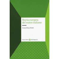Storia Europea Del Teatro Italiano Storia Europea Del Teatro Italiano