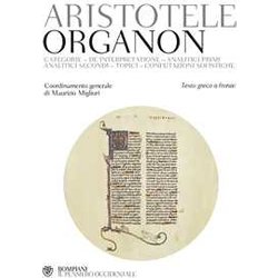 Organon. Testo Greco A Fronte Organon. Testo Greco A Fronte