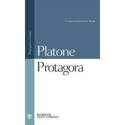 Protagora: Testo Greco A Fronte Protagora: Testo Greco A Fronte