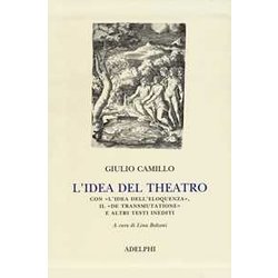 L'idea Del Theatro. Con «L'idea Dell'eloquenza», Il «De Trasmutatione»E Altri Testi Inediti