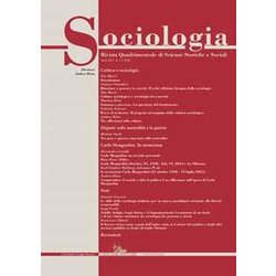 Sociologia. Rivista Quadrimestrale Di Scienze Storiche E Sociali (2022) (Vol. 1) Sociologia. Rivista Quadrimestrale Di Scienze Storiche E Sociali (2022) (Vol. 1)