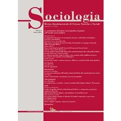 Sociologia. Rivista Quadrimestrale Di Scienze Storiche E Sociali (2022) (Vol. 3) Sociologia. Rivista Quadrimestrale Di Scienze Storiche E Sociali (2022) (Vol. 3)