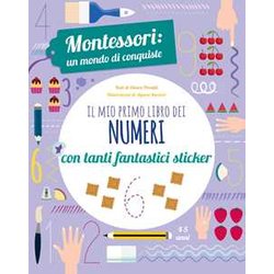 Montessori Educazione - Il Mio Primo Libro Dei Numeri | Imparare Giocando | Inclusi Adesivi Educativi | Edizione A Colori Montessori Educazione - Il Mio Primo Libro Dei Numeri | Imparare Giocando | Inclusi Adesivi Educativi | Edizione A Colori