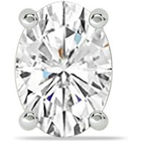 La Joya Jewelry Get 33% Off Certified White Gold LabGrown Oval Diamond Studs 14 3 CT TW