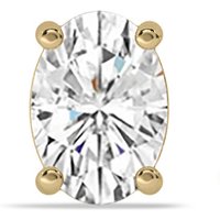 La Joya Jewelry Get 38% Off Certified LabGrown Oval Diamond Stud Earrings in 14K Gold