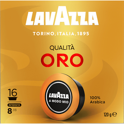 Lavazza A Modo Mio Qualità Oro, 16 Capsule
