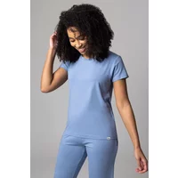 Women's 1 Pack Lazy Panda Bamboo Loungewear Selection T-Shirt Blue UK 16