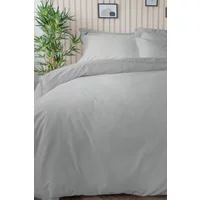 Lazy Panda 300 Thread Count Bamboo Duvet Cover Platinum Double