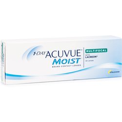 Acuvue 1-DAY Acuvue Moist Multifocal; Lenti A Contatto Giornaliere; Visione Chiara E Nitida Sia Da Lontano Che Da Vicino; Protezione UV;-1.00 Diottrie; Bc 8.4; Dia 14.30; Add High; 30 Lenti Acuvue 1-DAY Acuvue Moist Multifocal; Lenti A Contatto Giornaliere; Visione Chiara E Nitida Sia Da Lontano Che Da Vicino; Protezione UV;-1.00 Diottrie; Bc 8.4; Dia 14.30; Add High; 30 Lenti