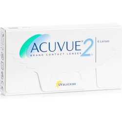 Acuvue 2 - Lenti A Contatto Quindicinali - Protezione UV;+0.50 Diottrie; Bc 8.3; Dia 14.00; 6 Lenti Acuvue 2 - Lenti A Contatto Quindicinali - Protezione UV;+0.50 Diottrie; Bc 8.3; Dia 14.00; 6 Lenti
