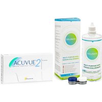 Acuvue 2 (6 lenses) + Solunate Multi-Purpose 400 ml with case