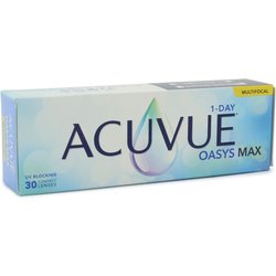 Acuvue Oasys Max 1-Day, Lenti A Contatto Giornaliere; Comfort Tutto Il Giorno E Visione Nitida, Filtrano La Maggior Parte Della Luce Blu-Viola;-11.00 Diottrie; Bc 8.5; Dia 14.30; 30 Lenti Acuvue Oasys Max 1-Day, Lenti A Contatto Giornaliere; Comfort Tutto Il Giorno E Visione Nitida, Filtrano La Maggior Parte Della Luce Blu-Viola;-11.00 Diottrie; Bc 8.5; Dia 14.30; 30 Lenti
