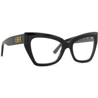 Balenciaga BB0275O Women's Glasses, Black, Size 53