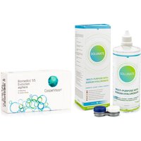 Biomedics 55 Evolution CooperVision (6 lenses) + Solunate Multi-Purpose 400 ml with case