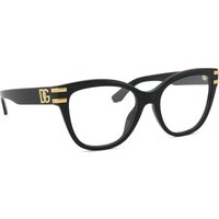 Dolce & Gabbana DG3418 Women's Glasses, Black, Size 55
