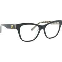 Dolce & Gabbana DG3430 Women's Glasses, Black, Size 55