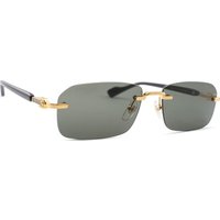 Gucci GG1221S 001 Men's Sunglasses Gold Size 56