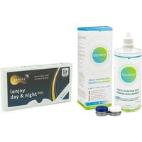 Lenjoy Day & Night PRO (6 lenses) + Solunate Multi-Purpose 400 ml with case