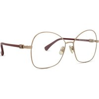 Max Mara MM5033 034 Women's Eyeglasses Brown Size 55 - Blue Light Block Available