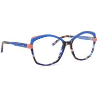 Mexx 2634 300 Women's Eyeglasses Blue Size 54 - Blue Light Block Available