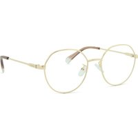 Polaroid PLD D490/G Asian Fit Women's Glasses, Gold, Size 52