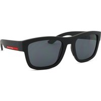 Prada Linea Rossa PS01ZS Polarized DG002G Men's Sunglasses Black Size 56