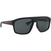 Prada Linea Rossa PS B02S 1BO06F Men's Sunglasses Black Size 59
