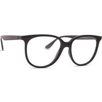 Ray-Ban RX4378V 2000 Women's Eyeglasses Black Size 52 - Blue Light Block Available