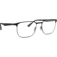 Ray-Ban RX6363 2904 Men's Eyeglasses Black Size 54 - Blue Light Block Available