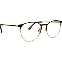 Ray-Ban RX6375 3051 Men's Eyeglasses Black Size 51 - Blue Light Block Available